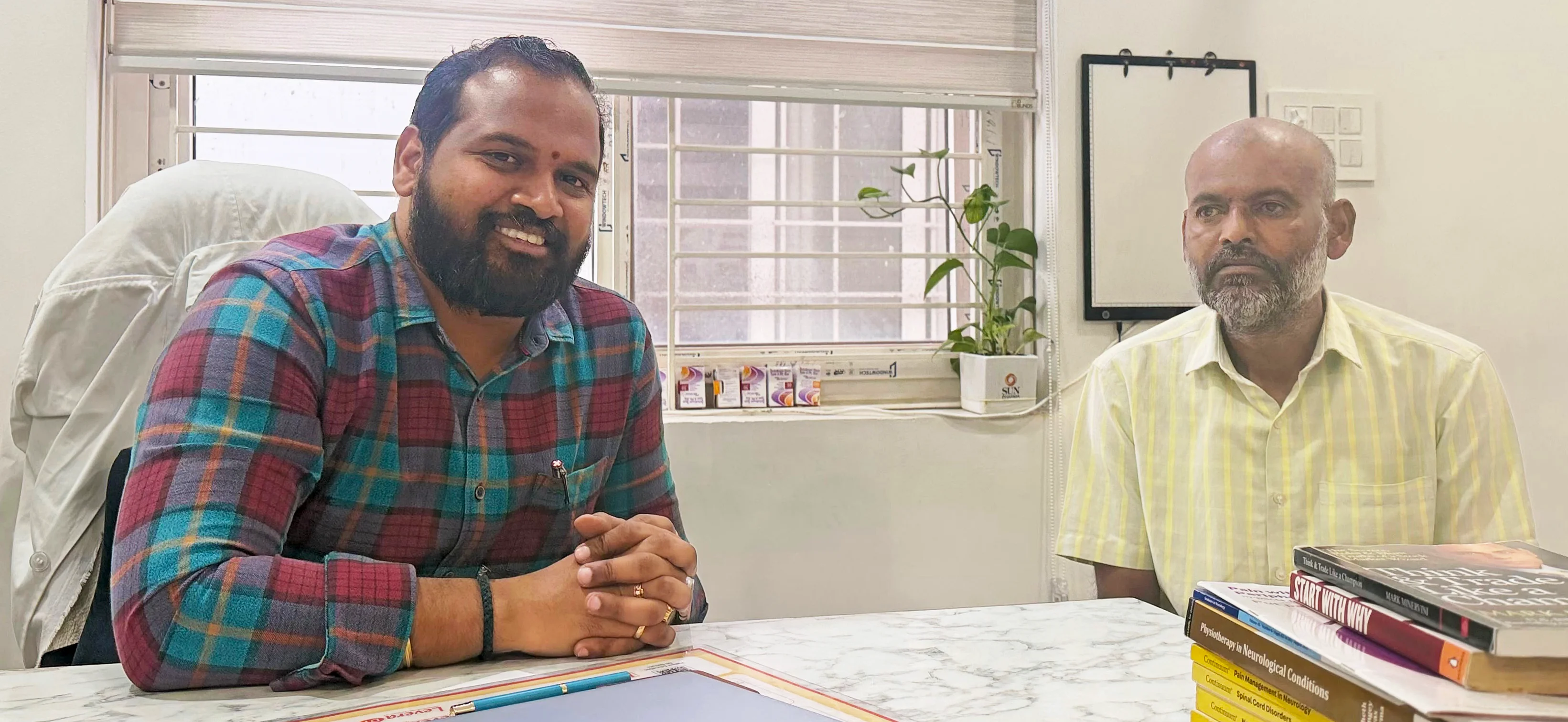 Neurology consultation room at Dr. GVKR Neuro Care